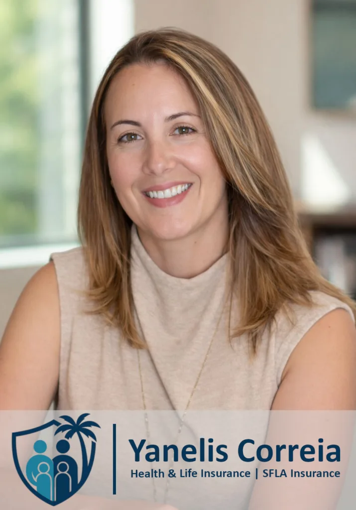 SFLA Insurance Founder Yanelis Correia. Meet your Florida health insurance team